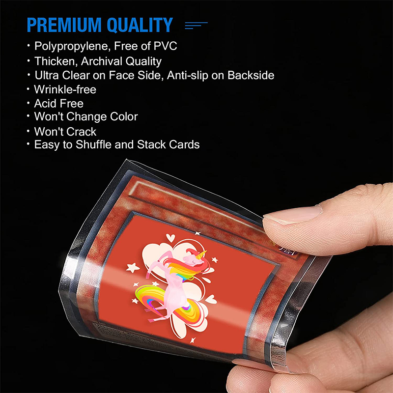 200 Pcs Transparent Playing Ca - Card Penny Sleeve review and price