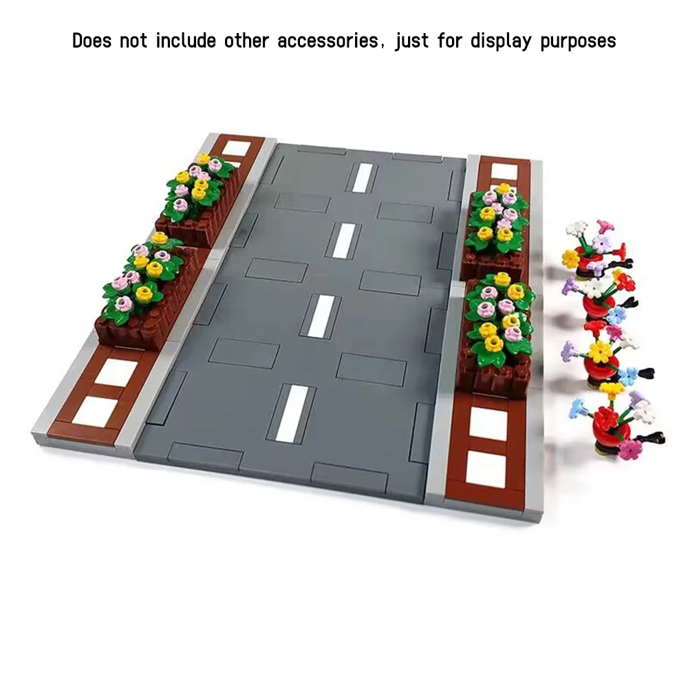City Road Street Baseplate Bui - Lego Set City review and price