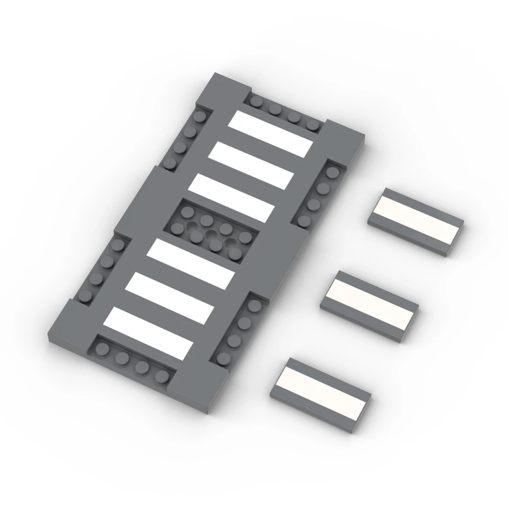 City Road Street Baseplate Bui - Lego Set City review and price