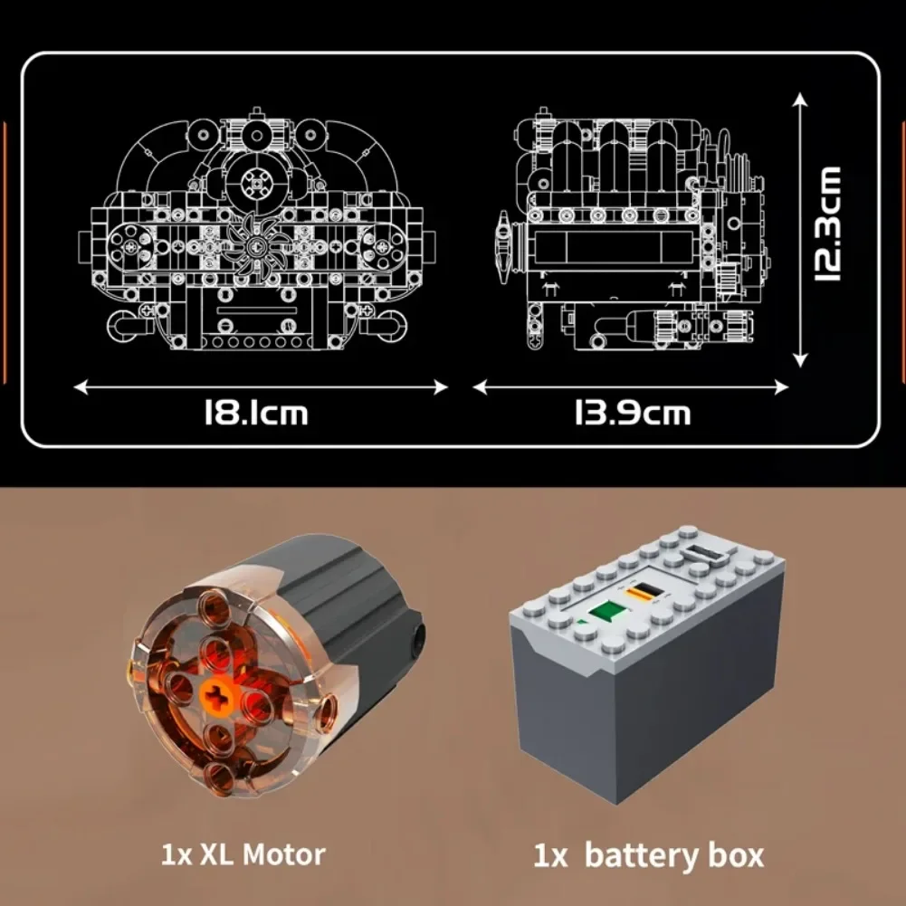 Mould King 10193 609PCS Techni - Lego Set Technic review and price